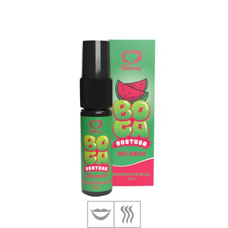 *Aromatizante Bucal Boca Gostosa 15ml SF (ST893) - Melancia