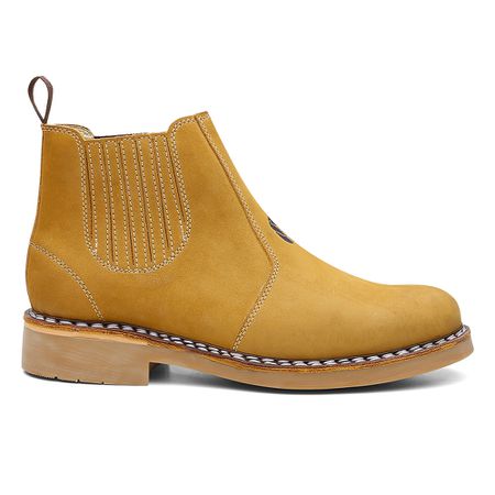 Botina New Holland Vira Francesa Original - Nobuck... - Lojas Spessoto