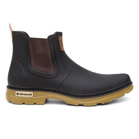 Botina New Holland Full Inject Preta - Original - Lojas Spessoto
