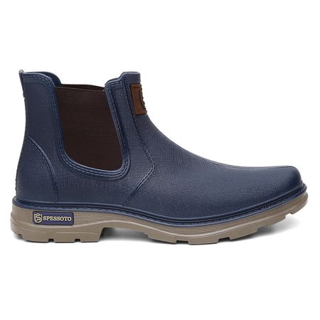 Botina Full Inject SP 2550 Azul - Lojas Spessoto