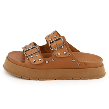 Papete Fabiana Acolchoada Camel - Maria Paula Store