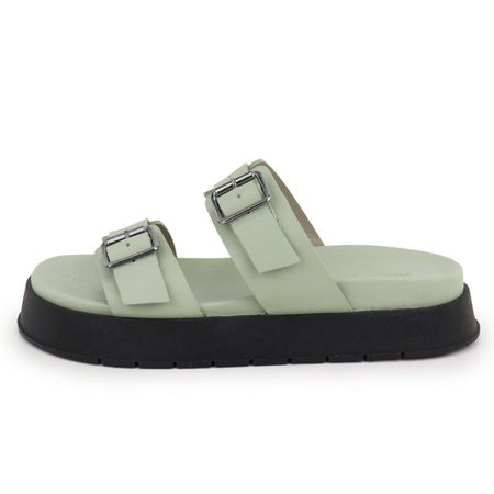 Papete Claudia Flatform Menta - Maria Paula Store