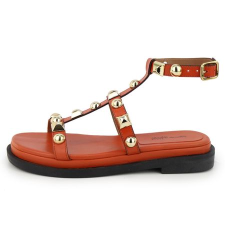 Sandália Rasteira Tais Caju - Maria Paula Store