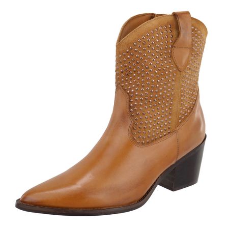 Bota Texana Country Cano Curto Western B... - Maria Paula Store