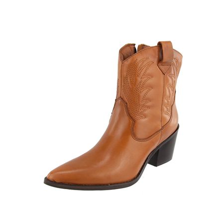 Bota Country Texana Western em Couro Bic... - Maria Paula Store