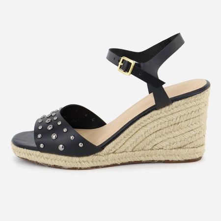 Tamanco Feminino Couro Hotfix Verena Pre... - Maria Paula Store