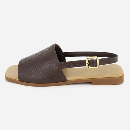 Sandália Rasteira Casual Conforto Safira... - Maria Paula Store