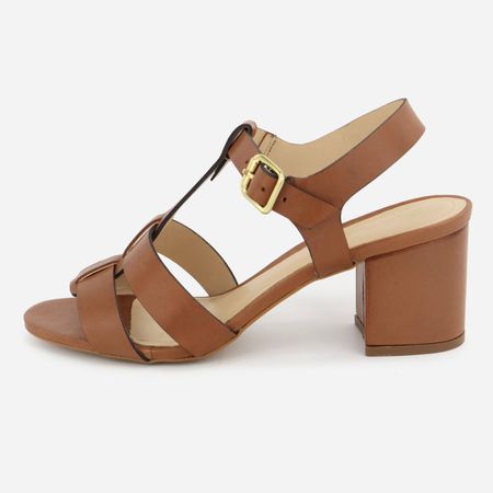 Tamanco Feminino Couro Fivela Confort No... - Maria Paula Store