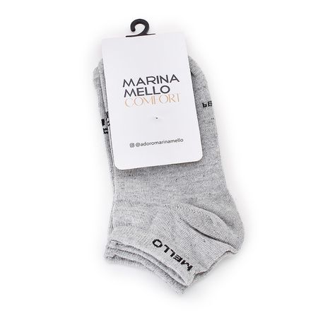 Meia Sapatilha Mescla - Marina Mello