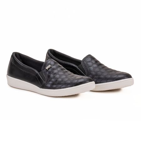 Slip On Clara Lumina Preto - Marina Mello