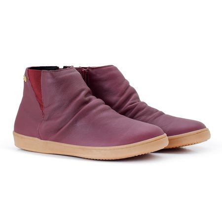Botinha Lea Merlot - Marina Mello