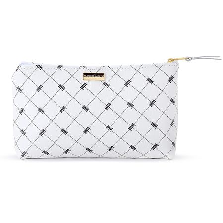 Necessaire Sienna em Couro P&B Média - Marina Mello