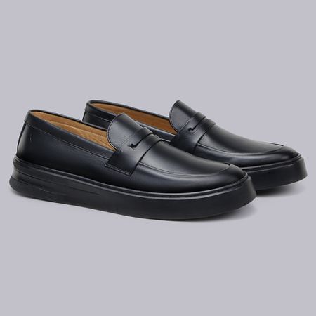 Sapato Masculino Loafer Evoque Preto - NEVANO