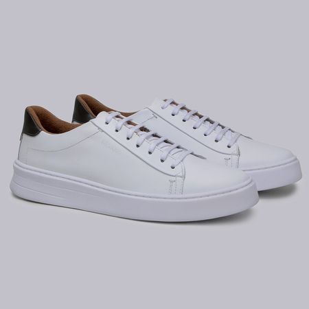 Tênis Masculino Sneaker Evoque Branco - NEVANO