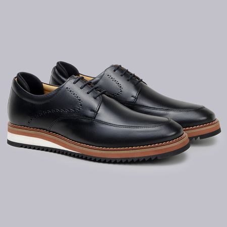 Sapato Masculino Derby Veneza Preto - NEVANO