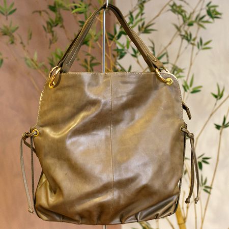 Bolsa em Couro Legítimo de Ombro - 40685-CAFÉ TEX... - PACHECO CALÇADOS