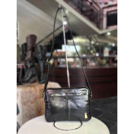 Bolsa em Couro Legítimo de Transversal - 40972 - P... - PACHECO CALÇADOS