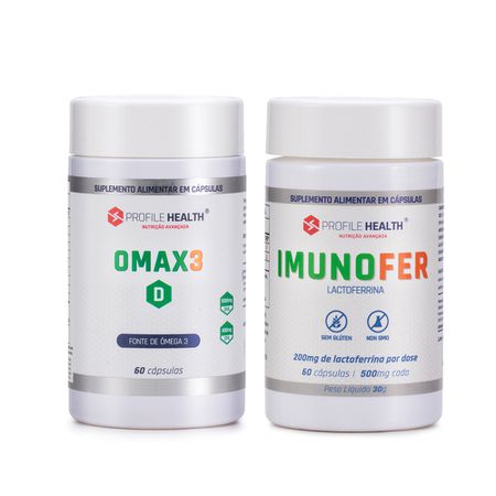 Kit Imunofer + Omax3 D - PROFILE HEALTH