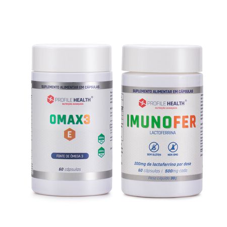 Kit Imunofer + Omax3 E - PROFILE HEALTH