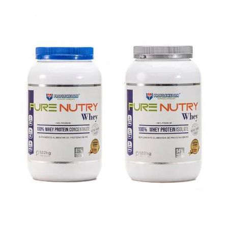 Kit C/1 Purenutry Whey Concentrate + Purenutry Whe... - PROFILE HEALTH