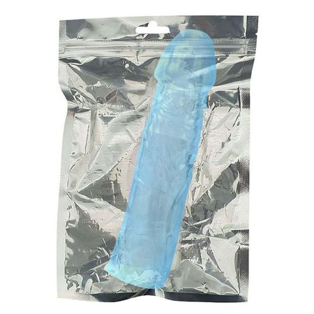 Capa Peniana de 14cm Para 15cm Com Glande Avantajada SI (1067-ST305) - Azul