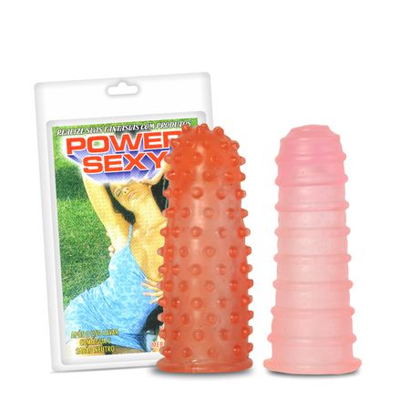 *Capa Para Dedo Power Sexy Com 2un (3319PS-17098) - Variados