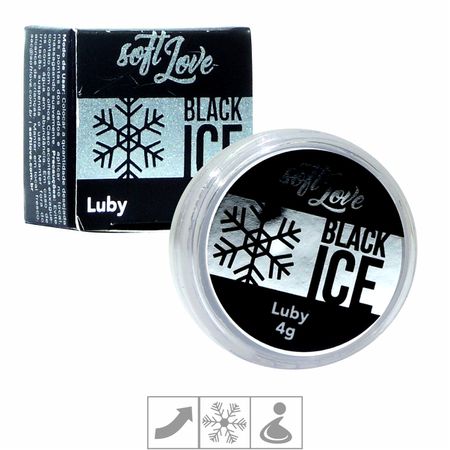 **Excitante Unissex Black Ice Luby 4g (17272) - Padrão