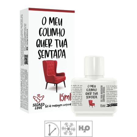 *Retardante Com Tatoo Provisória O Meu Colinho Quer 15ml (17666) - Padrão