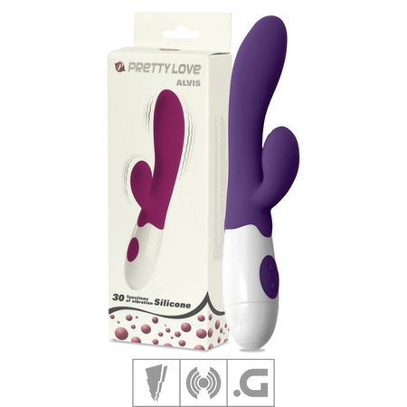 Vibrador Ponto G Alvis SI (5231-17187) - Roxo