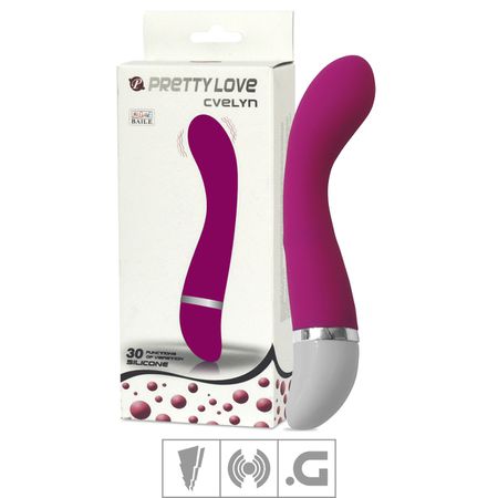 Vibrador Ponto G Em Silicone Cvelyn SI (5383-14956) - Magenta