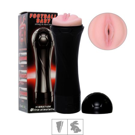 Masturbador Lanterna Com Vibro Football Baby SI (6510) - Vagina