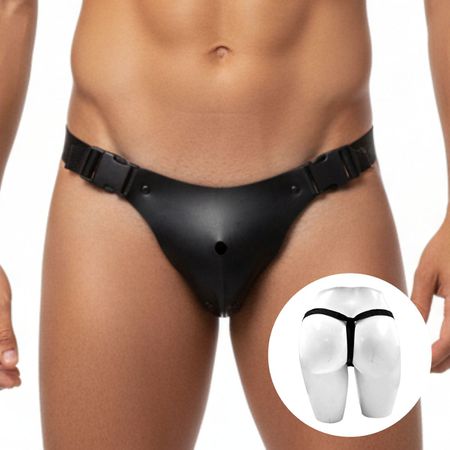 *Cinta Para Prótese Com Furo Para Pino GS (GS1096) - Preta