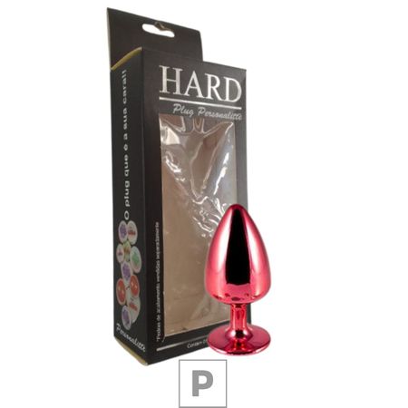 Plug Metálico P Personalittè - (HA185) - Vermelho