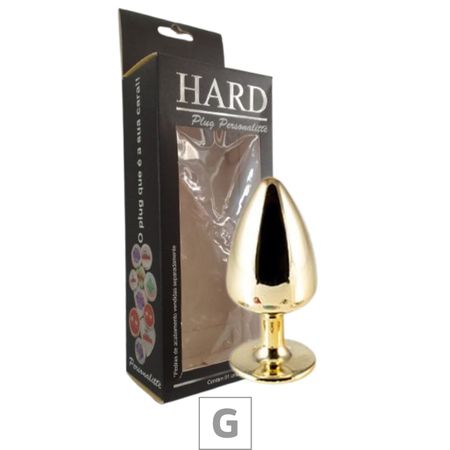 Plug Metálico G Personalittè (HA187) - - Dourado