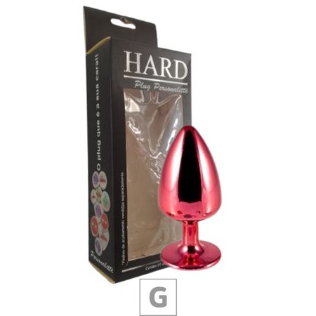 Plug Metálico G Personalittè (HA187) - - Vermelho