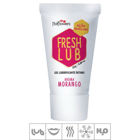 *PROMO - Lubrificante Beijável Fresh Lub 25g Validade 12/22 (HC498-ST682) - Morango