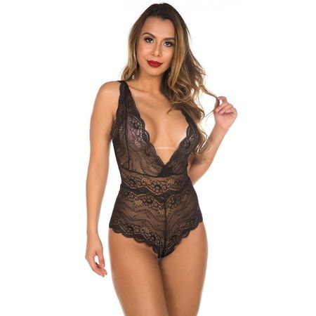 *Body Renda-Se (PS8319) - Preto