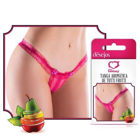 *Calcinha Aromática Sexy Fantasy (SF1100-SF1101) - Tutti-Frutti