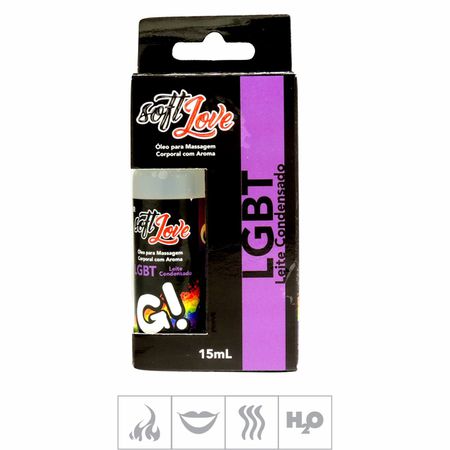 **PROMO - Gel Comestível Soft Love Hot 15ml 01/2023 (ST114) - Leite Condensado