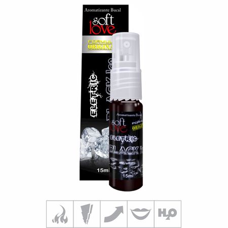 **Excitante Beijável Eletric 15ml (ST173) - Black Ice