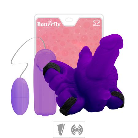 *Butterfly Com Vibro e Mini Pênis Sexy Fantasy (PC035-ST333) - Roxo