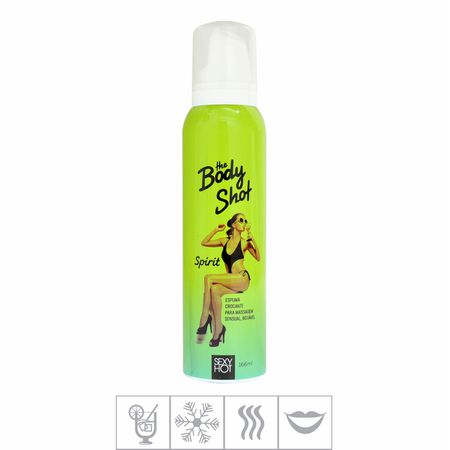 *Mousse Efervescente Crocante Body Shot 166ml (ST449) - Spirit