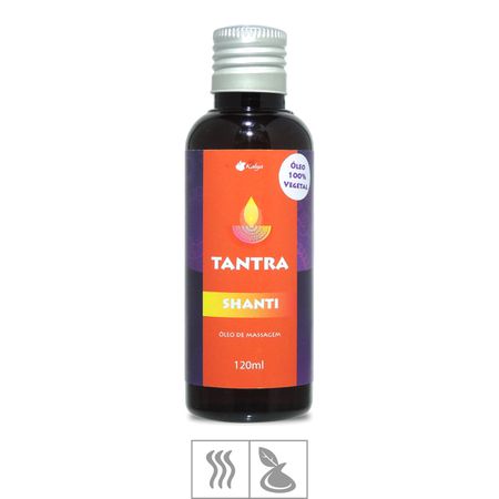 *PROMO - Óleo Para Massagem Tântrica Tantra 120ml Validade 05/24 (ST450) - Shanti