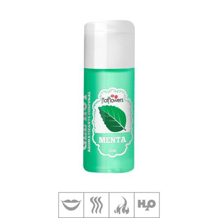 *Gel Comestível Hot Flowers Hot 12ml (ST570) - Menta