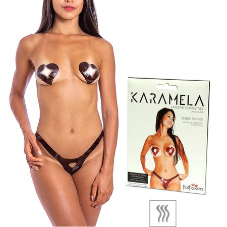 Lingerie Comestível Karamela (ST574) - Chocolate