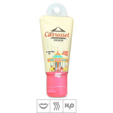 *Lubrificante Beijável Carrossel 18g- (ST762) - Sensação