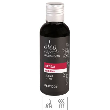 Óleo Corporal Para Massagem Feitiços 120ml (ST953) - Cereja