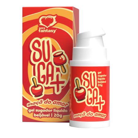 Suga + Sugador Líquido 20g (ST987) - Maçã do Amor