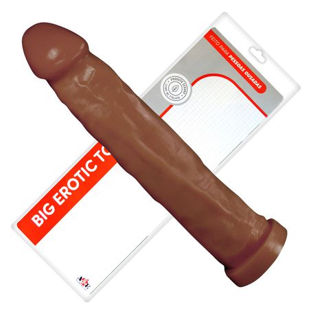 Prótese 27x17cm Gigante (ADAO06) - Marrom