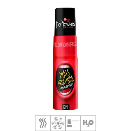 Spray Para Sexo Oral Mais Profunda 12ml (HC517) - Padrão
